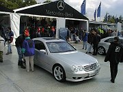 17 Mercedes stand med saftycar